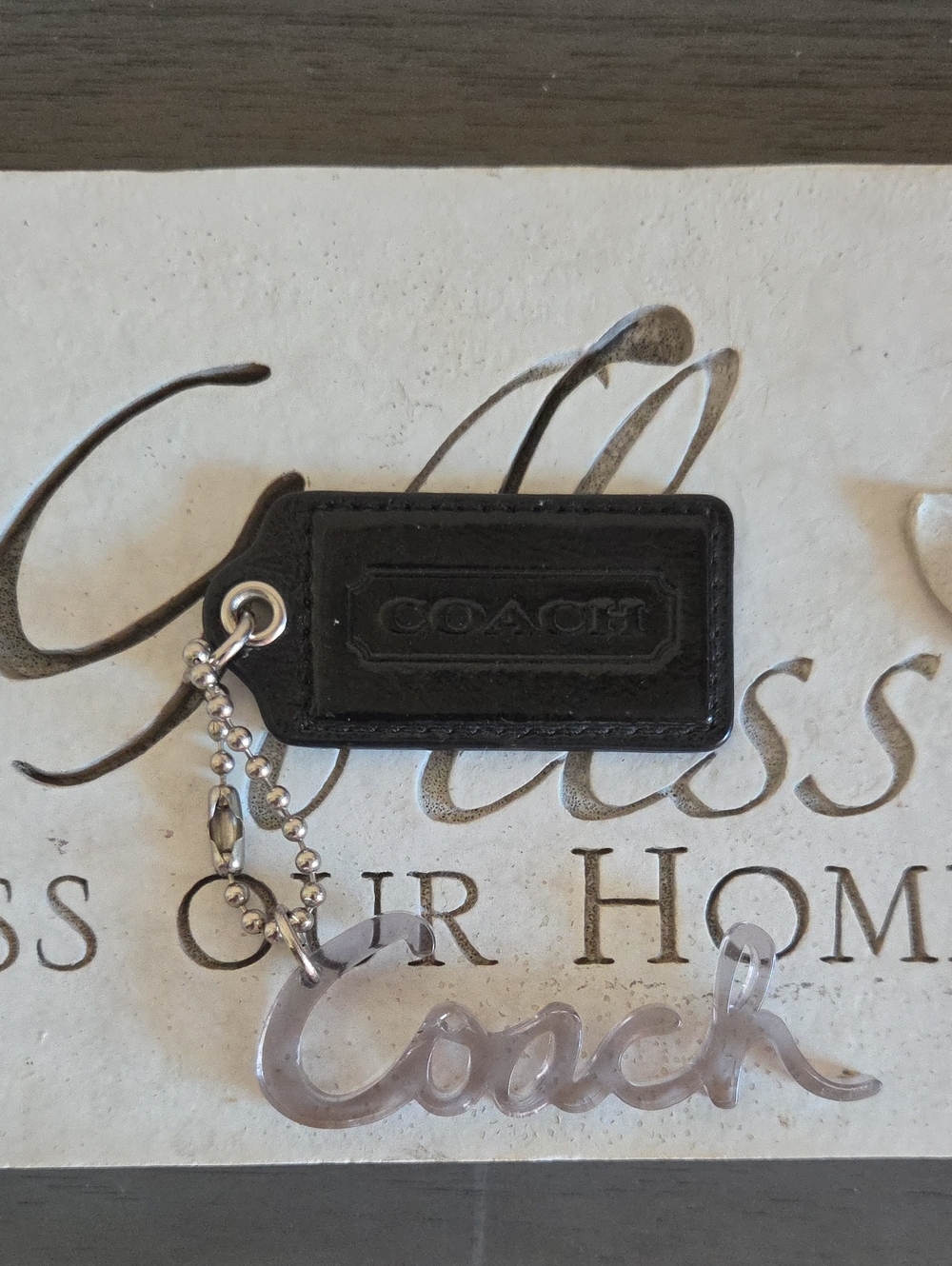 Coach Poppy Hangtag